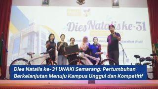 Dies Natalis ke-31 UNAKI Semarang: Pertumbuhan Berkelanjutan Menuju Kampus Unggul dan Kompetitif