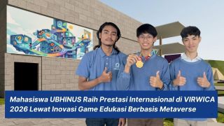 Mahasiswa UBHINUS Raih Prestasi Internasional di VIRWICA 2026 Lewat Inovasi Game Edukasi Berbasis Metaverse